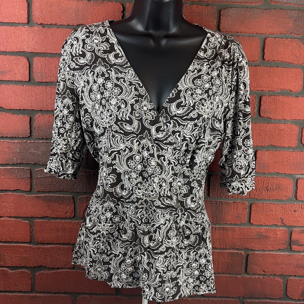 Ann Taylor Shirt Womens Small Floral